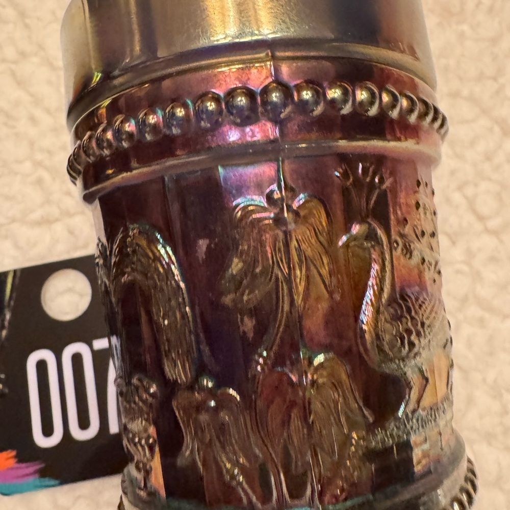 Dugan Carnival Glass tumblers